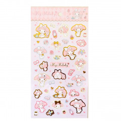 Japan Sanrio Gold Accent Sticker - My Melody