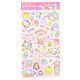 Japan Sanrio Gold Accent Sticker - Sanrio Family / Gashapon