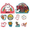Japan Disney Flake Sticker - Marie Cat - 2