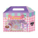 Japan Sanrio Sweets Stickers with Cake Box - Kuromi