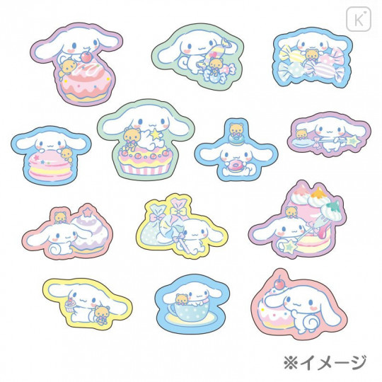 Japan Sanrio Sweets Stickers with Cake Box - Cinnamoroll - 4