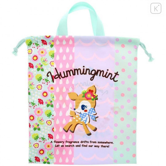 Japan Sanrio Drawstring Bag - Hummingmint - 1