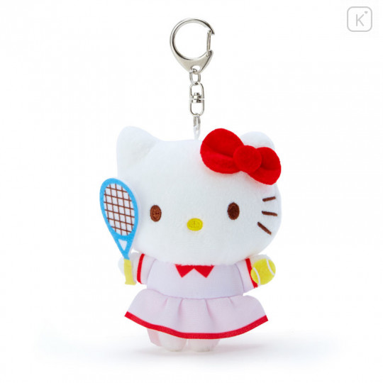 Sanrio Charm Key Chain Plush - Hello Kitty Sports - 1