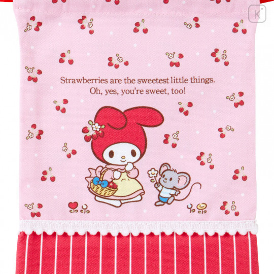 Japan Sanrio Drawstring Bag - My Melody - 4