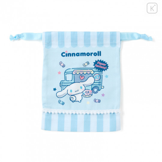 Japan Sanrio Drawstring Bag - Cinnamoroll - 1