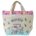 Japan Sanrio Canvas Bag with Insulation Pouch - Hello Kitty - 1