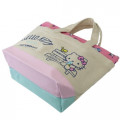 Japan Sanrio Canvas Bag with Insulation Pouch - Hello Kitty - 6