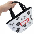 Japan Disney Bag & Cooler Bag - Marvel White - 4
