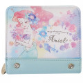 Japan Disney Bi-Fold Wallet - Princess Little Mermaid Ariel - 1