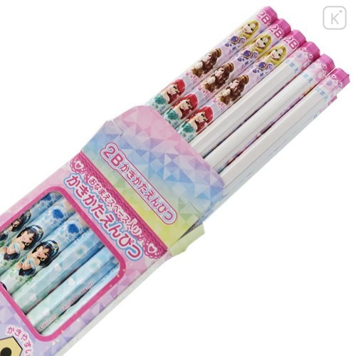 Japan Disney Princess 2B Pencil 12pcs Set - 2