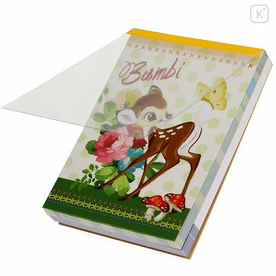 Japan Disney Mini Notepad - Bambi - 3