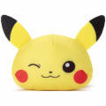 Japan Pokemon Munyumaru Yamper Plush - Pikachu Wink - 1