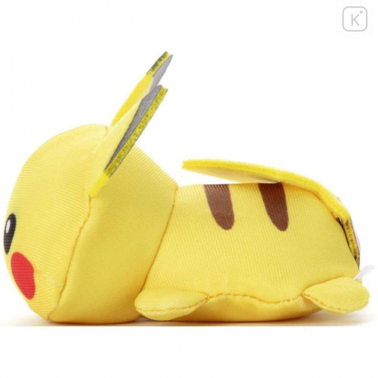 Japan Pokemon Munyumaru Yamper Plush - Pikachu Wink - 2
