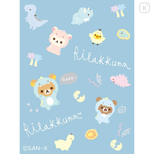 Japan San-X Jetstream 3 Color Multi Ballpoint Pen - Rilakkuma : Dinasour - 4