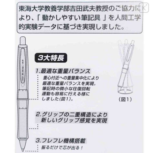 Japan Sailor Moon Dr. Grip G-Spec Shaker Mechanical Pencil - Moon & Chibi Moon - 4
