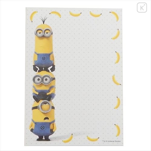Japan Despicable Me A6 Notepad - Minions - 2