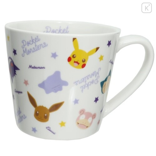 Japan Pokemon Ceramic Mug - Pikachu & Monsters - 1