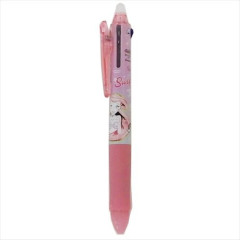 Japan Disney FriXion Ball 3 Color Multi Erasable Gel Pen - Ariel