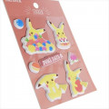 Japan Pokemon Puffy Sticker - Pikachu Snake - 2