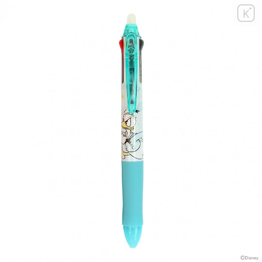 Japan Disney FriXion Erasable 3 Color Multi Gel Pen - Donald - 1