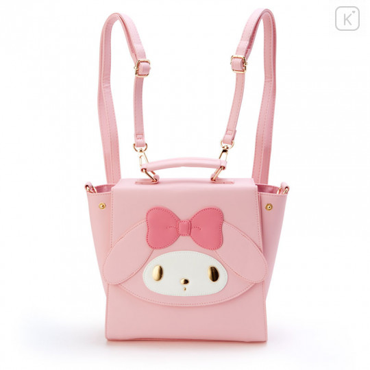 Japan Sanrio 3 Ways Mini Backpack Bag - My Melody - 4