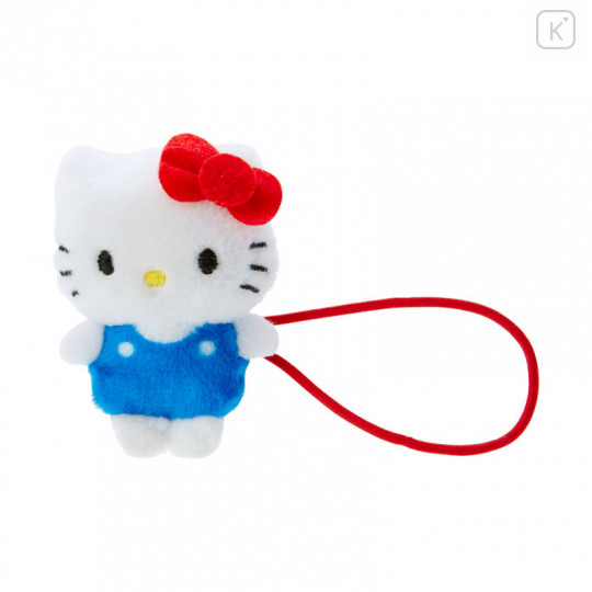 Japan Sanrio Mini Plush Hair Tie - Hello Kitty - 1