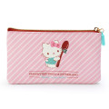 Japan Sanrio Chocolate Flat Pouch (M) - Hello Kitty - 2