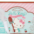 Japan Sanrio Chocolate Flat Pouch (M) - Hello Kitty - 4