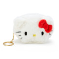 Japan Sanrio Fluffy Mini Pouch (S) - Hello Kitty - 1
