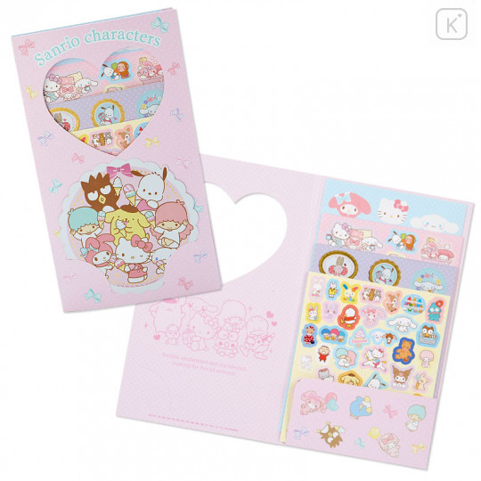 Japan Sanrio Sticker 200pcs - Sanrio Family - 1