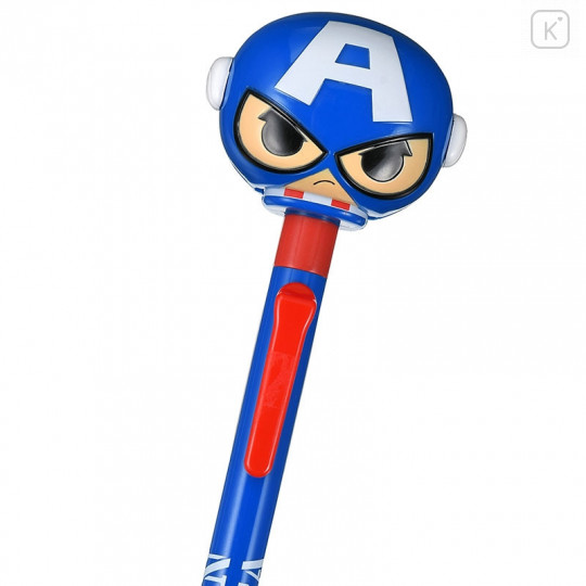 Japan Disney Store Mascot Ball Pen - Marvel Captain America - 3
