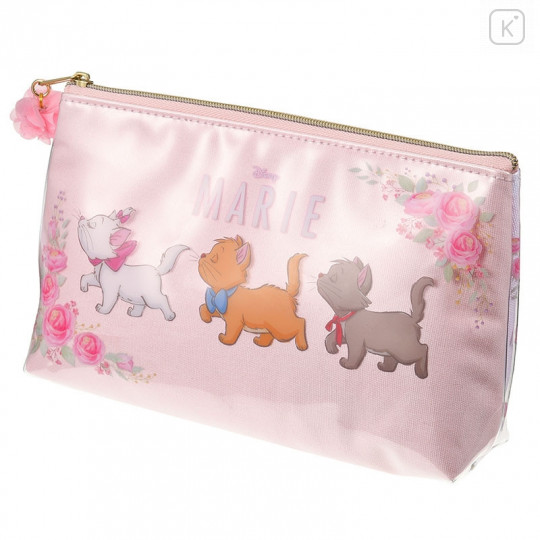 Japan Disney Store Makeup Cosmetic Bag Pouch - Aristocat Marie Cat - 2