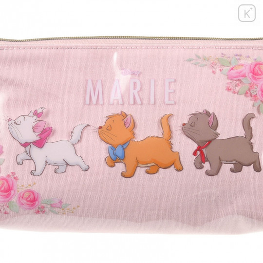 Japan Disney Store Makeup Cosmetic Bag Pouch - Aristocat Marie Cat - 4