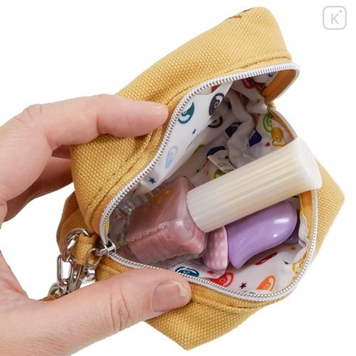 Japan Pokemon Mini Pouch with Hand Strap - Eevee - 2
