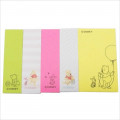 Japan Disney Sticky Notes with Mini Folder - Winnie the Pooh & Piglet - 2