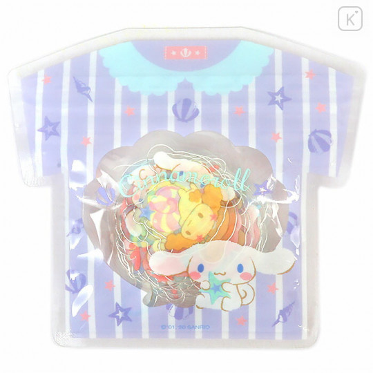 Japan Sanrio Summer Stickers with T-shirt Bag - Cinnamoroll - 1