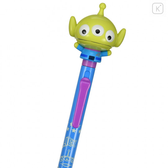 Japan Tokyo Disney Big Moving Mouth Ball Pen - Toy Story Alien Little Green Men - 4