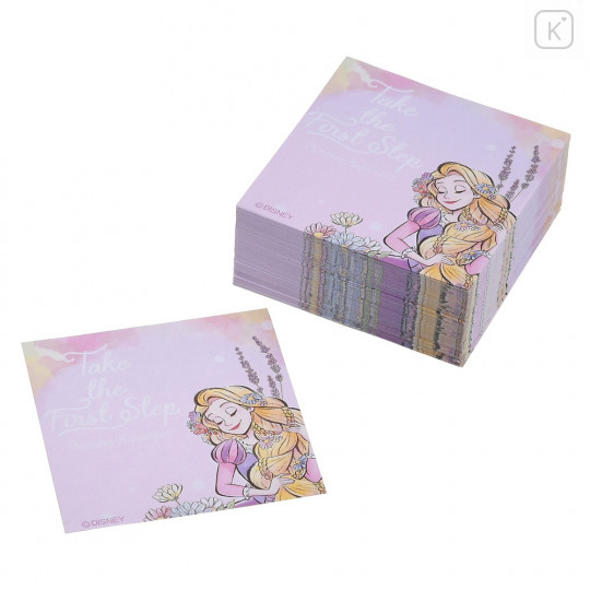 Japan Disney Store Notepad Memo Mirror Jewelry Box - Rapunzel Cheerful Dance - 4