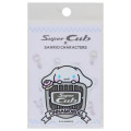 Japan Sanrio Vinyl Sticker - Cinnamoroll / Super Cub Logo - 1