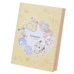 Japan Pokemon Patter Memo - Pokepeace / Orange Yellow