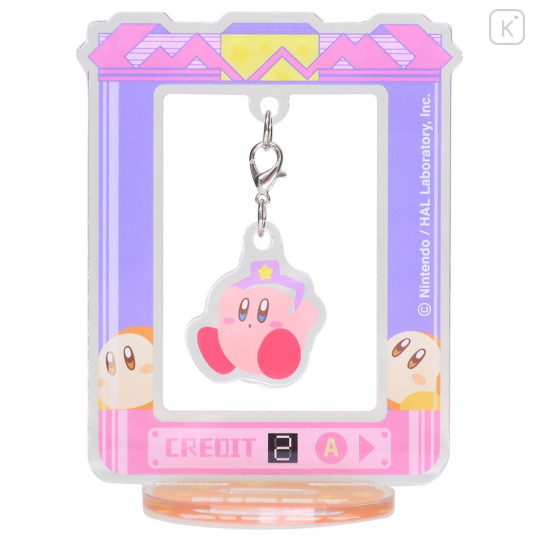 Japan Kirby Swinging Acrylic Stand - Kirby & Waddle Dee / Gotcha Crane Game - 1