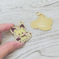 Japan Pokemon Metal Charm Set - Milcery & Pichu / Pokepeace Doll - 2