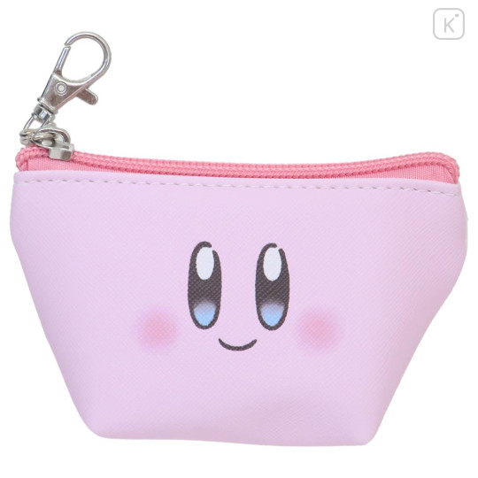 Japan Kirby Triangular Mini Pouch - Kirby / Sunny Day Face - 1