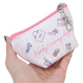 Japan Kirby Triangular Mini Pouch - Kirby / Sunny Day Face - 2