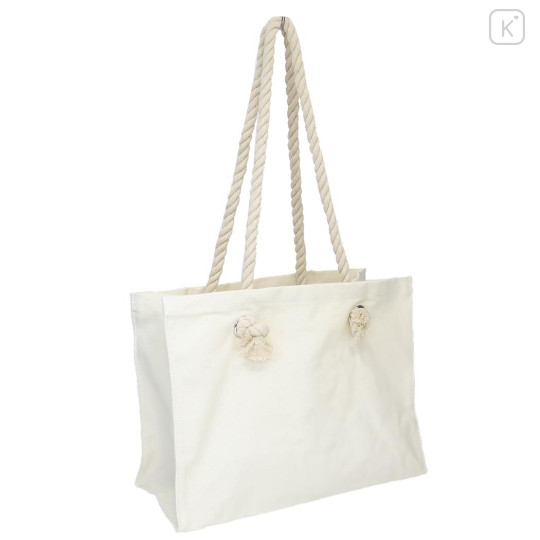 Japan Miffy Shopping Tote Bag - Beige - 2