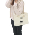 Japan Miffy Shopping Tote Bag - Beige - 4