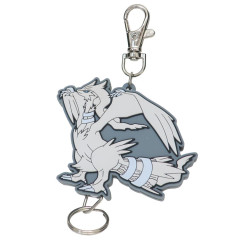 Japan Pokemon Rubber Reel Keychain - Reshiram