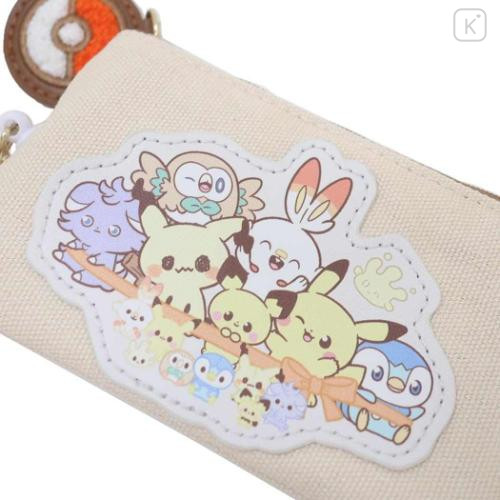 Japan Pokemon Pass Case Card Holder & Coin Case - Pokepeace Doll - 4