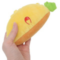 Japan Sanrio Die-cut Mini Pouch with Bag Charm - Pochacco : Omelette Rice - 2