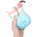 Japan Sanrio Die-cut Mini Pouch with Bag Charm - Tuxedosam - 2